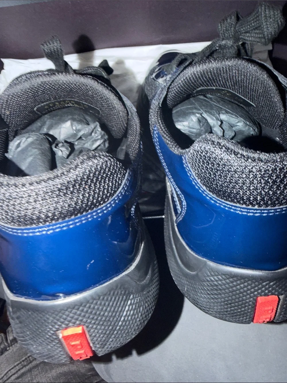Prada lace up